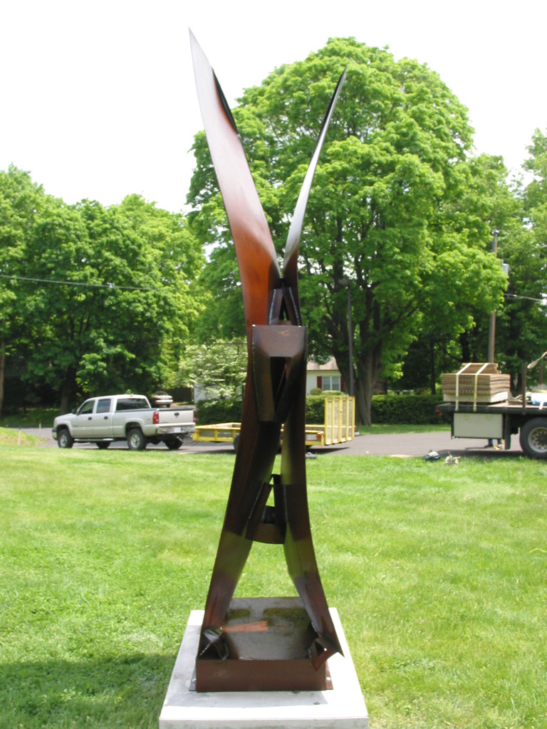 "Convergence" Oiled steel
